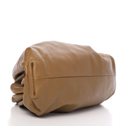 Bottega Veneta Smooth Butter Calf The Pouch Oversized Clutch Cammello 3 of 9