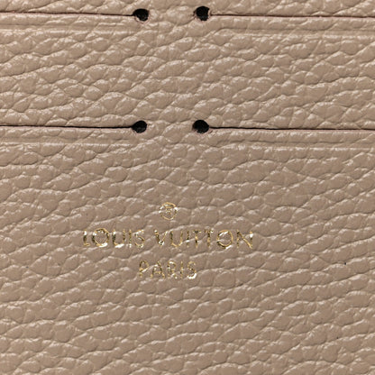 Louis Vuitton Calfskin Felicie Chain Wallet Card Holder Insert Tourterelle 6 of 6