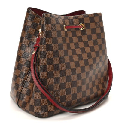 Louis Vuitton Damier Ebene Neonoe MM Cherry Berry 3 of 9