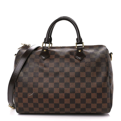 Louis Vuitton Damier Ebene Speedy Bandouliere 30 1 of 15