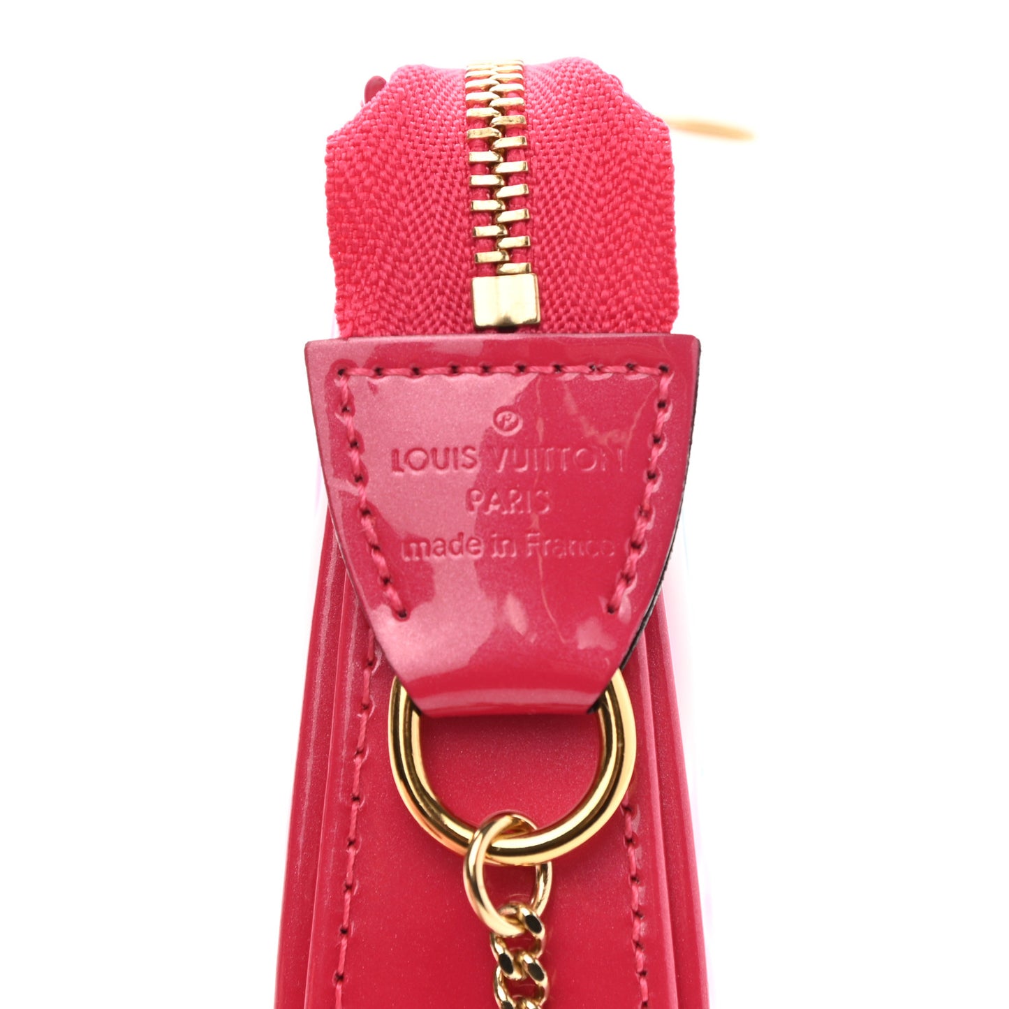 Vernis Valentine Mini Pochette Accessories Fuchsia Neon