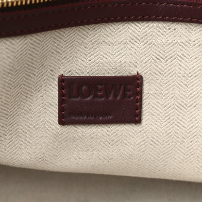 Loewe Calfskin Large Flamenco Knot Bag Dark Burgundy 6 of 10