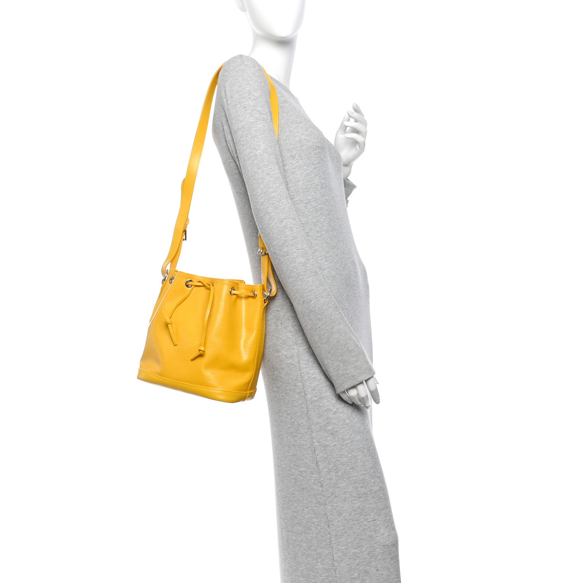 Louis Vuitton Epi Noe BB Citron 2 of 9