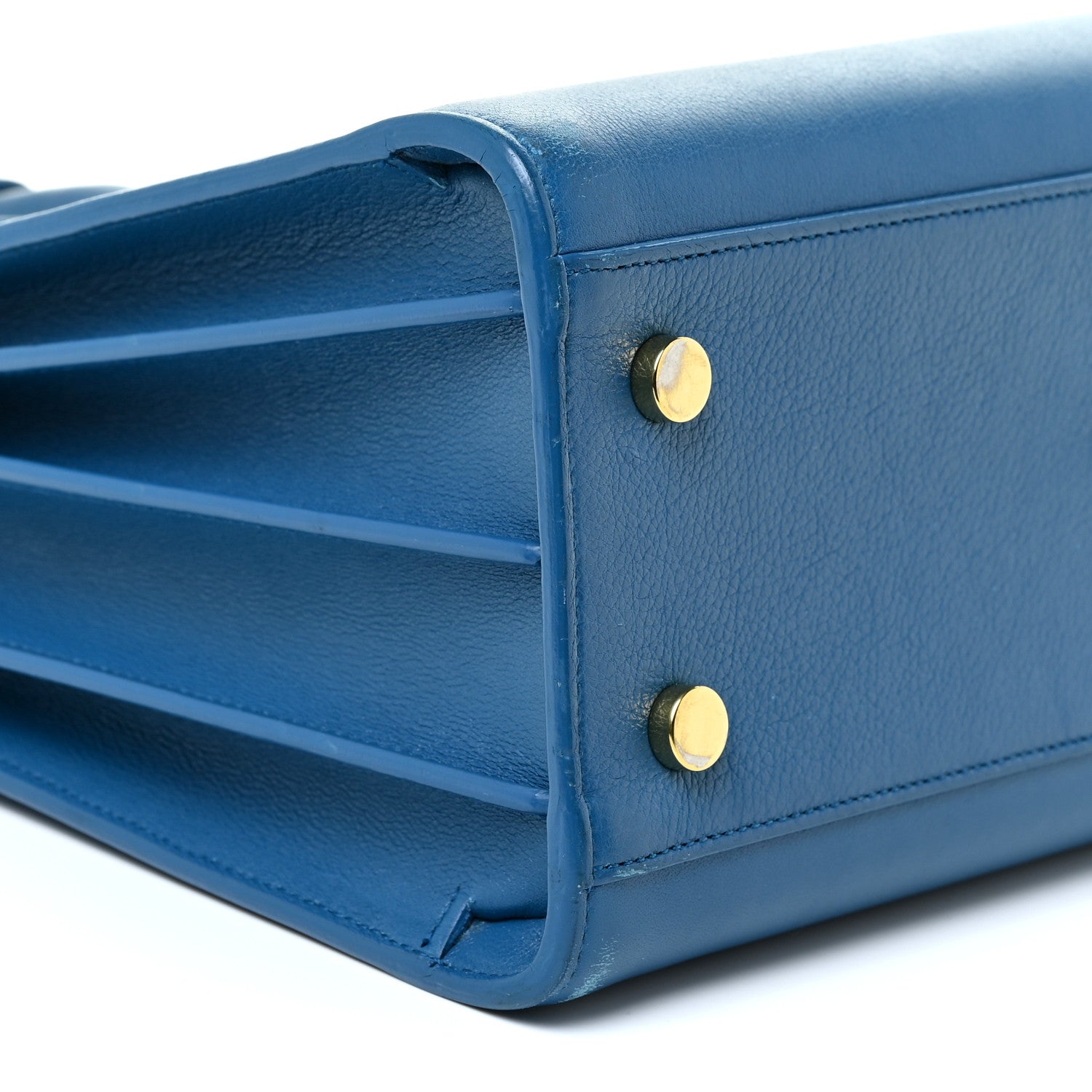 Saint Laurent Calfskin Baby Sac De Jour Indigo 8 of 28
