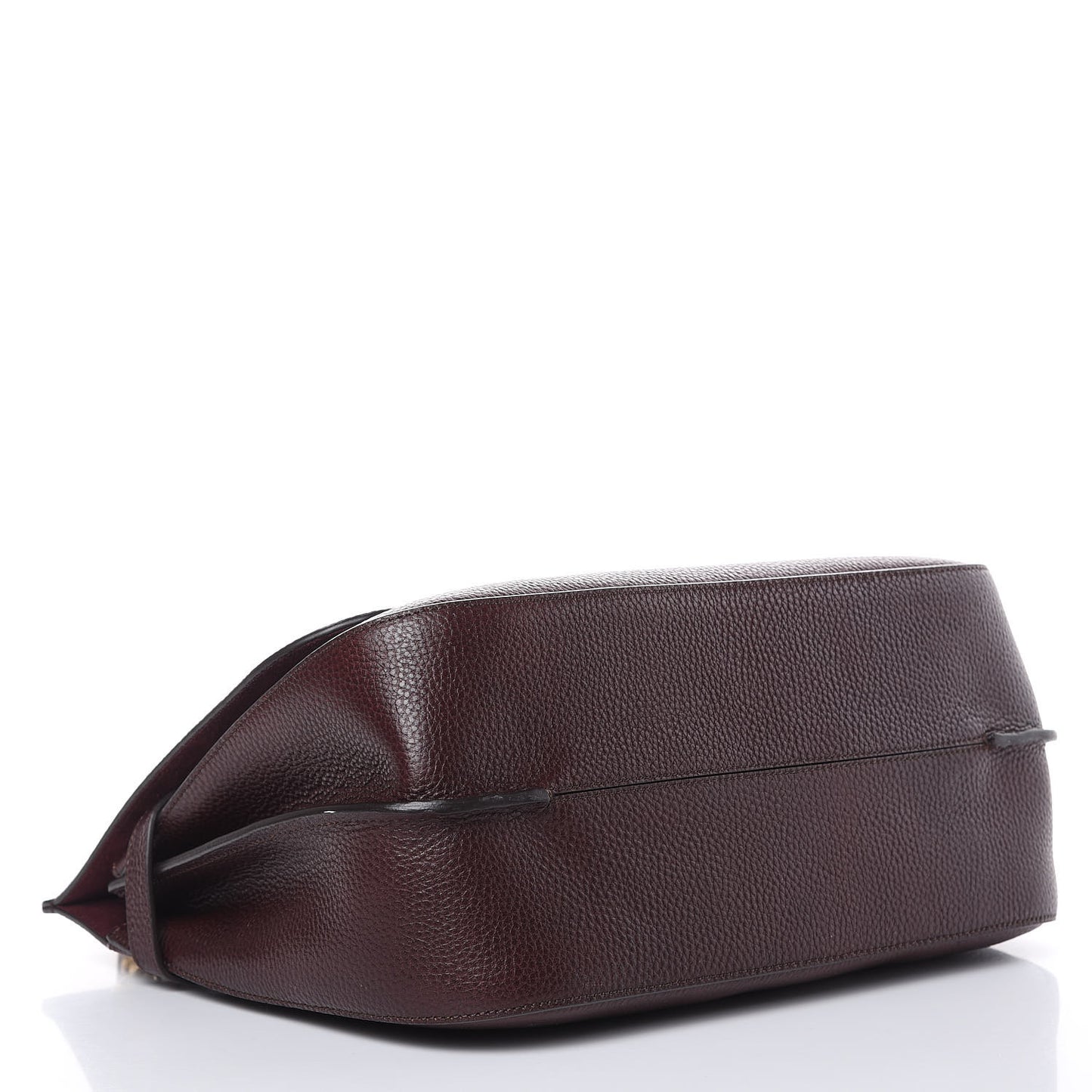 Natural Grain Leather Amberley Satchel Oxblood