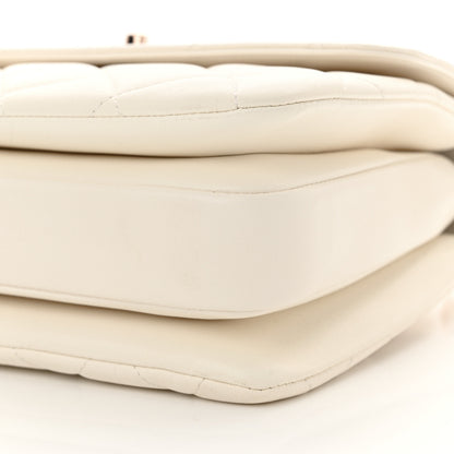 Chanel Lambskin Quilted Small Trendy CC Dual Handle Flap Bag White 10 of 12