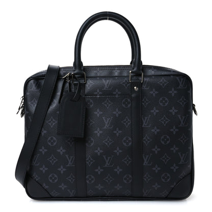 Louis Vuitton Monogram Eclipse Porte-Documents Voyage PM 1 of 9