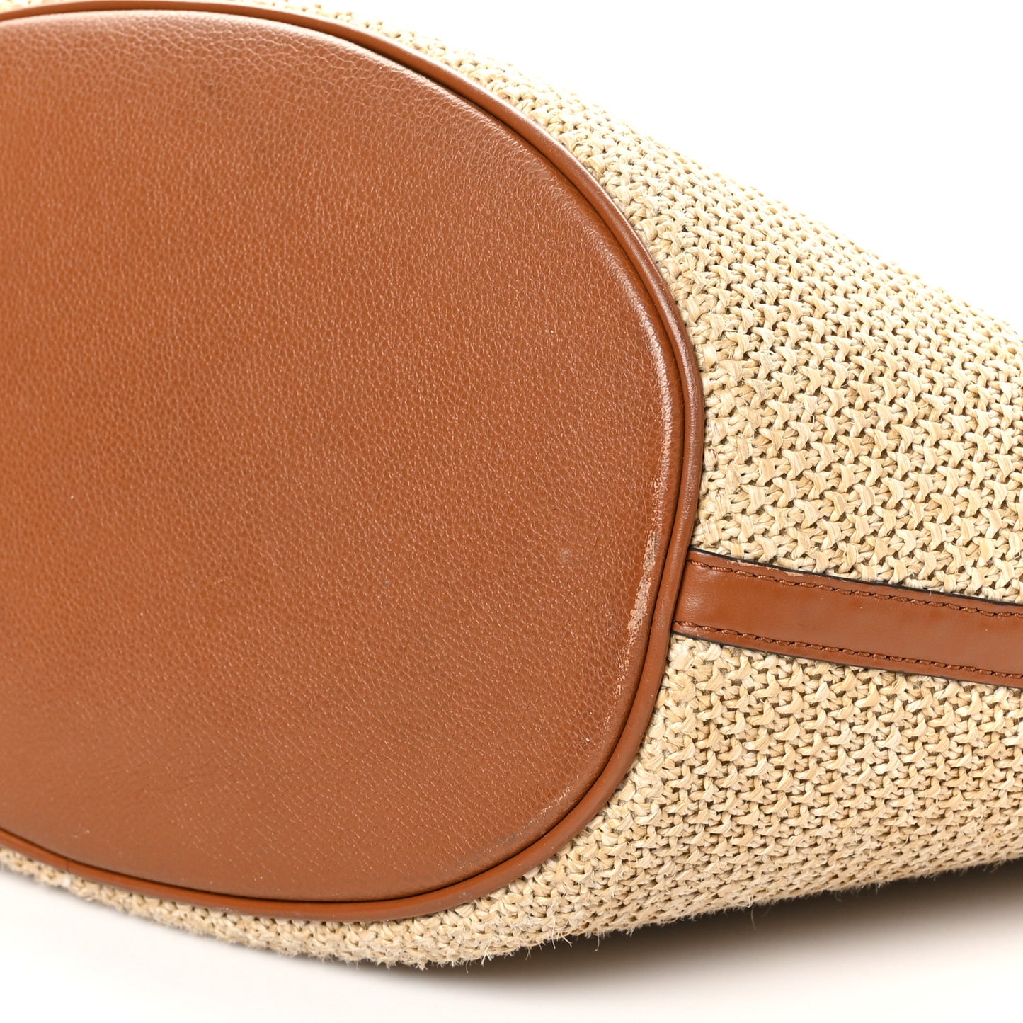 Raffia Saint Jacques Tote Caramel