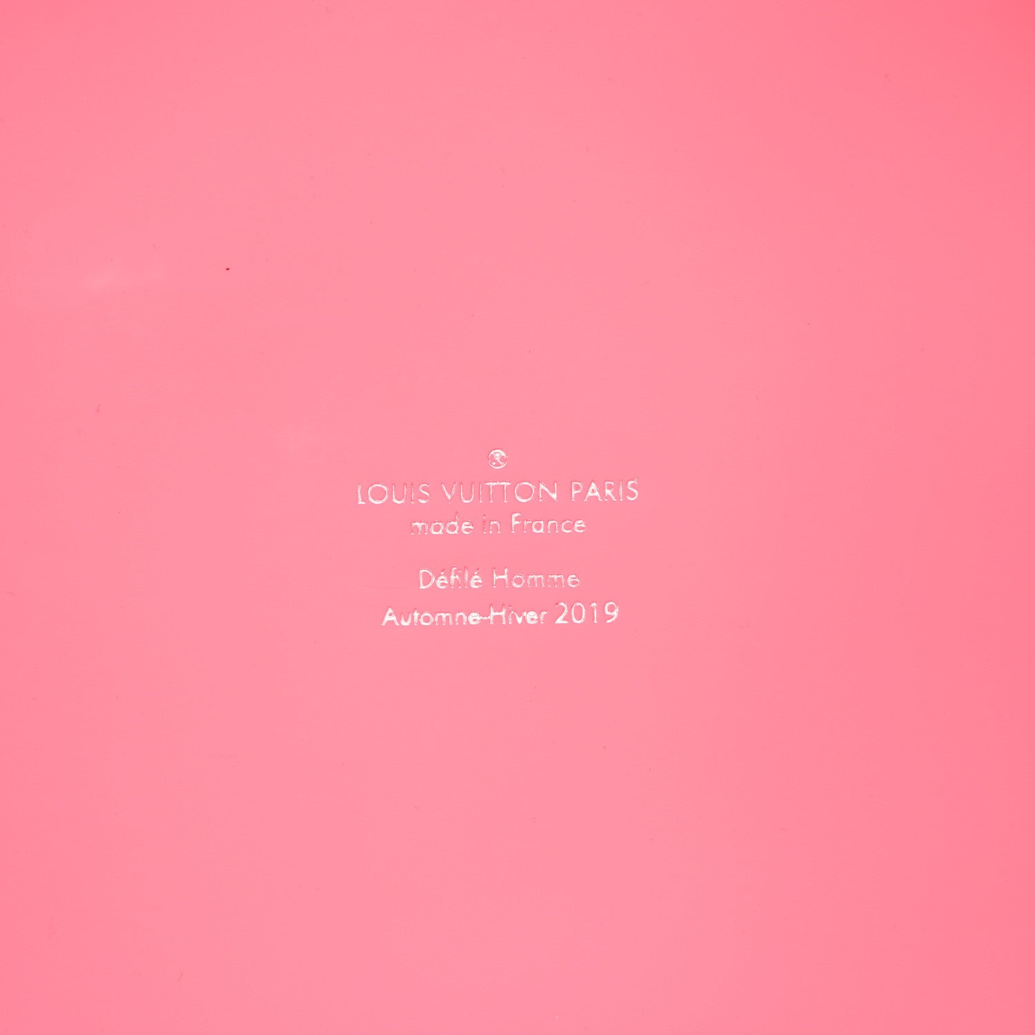 Louis Vuitton Monogram Fluo See Through Keepall Bandouliere 50 Rose 5 of 8