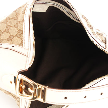 Gucci Monogram Glam Hobo Off White 5 of 7
