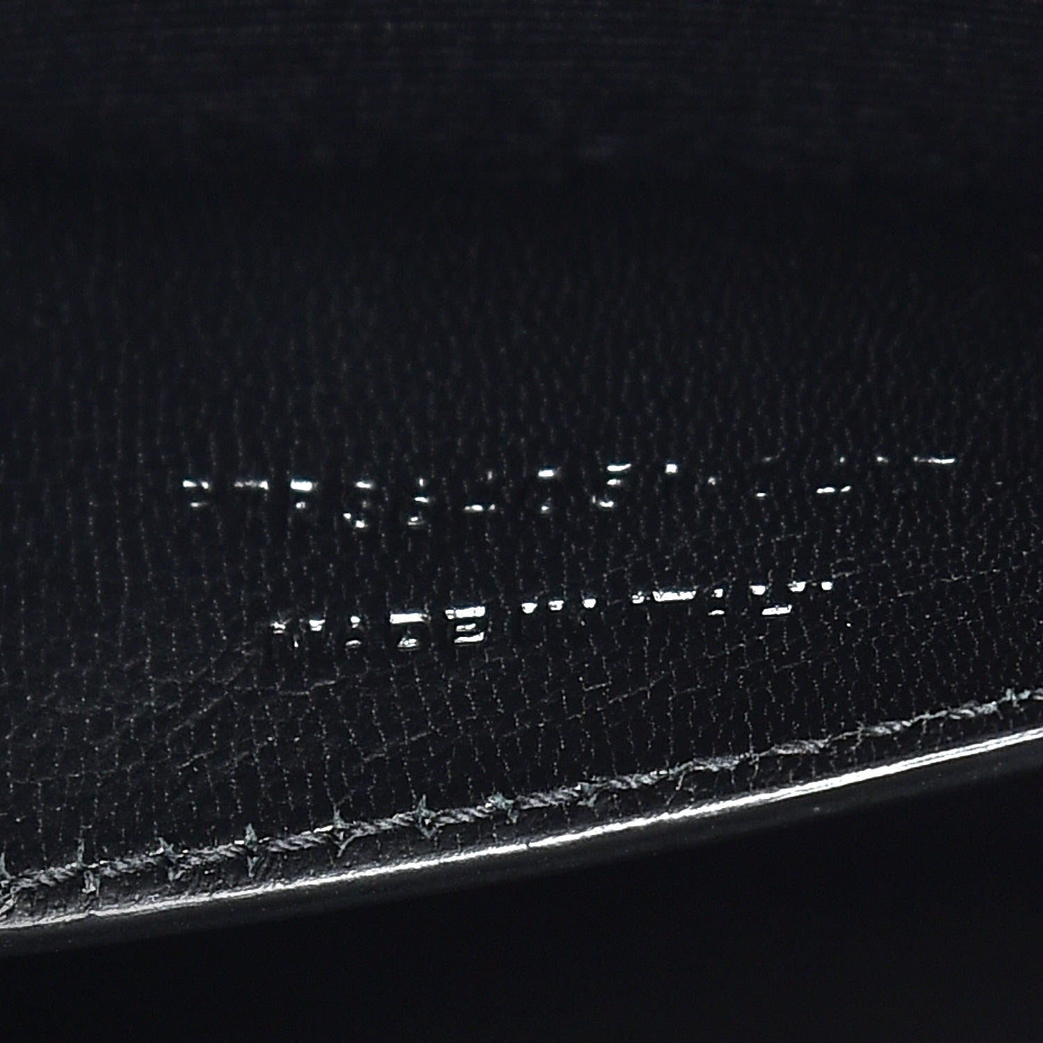 Saint Laurent Ribbed Calfskin Medium Monogram Kate Satchel Anthracite 10 of 11