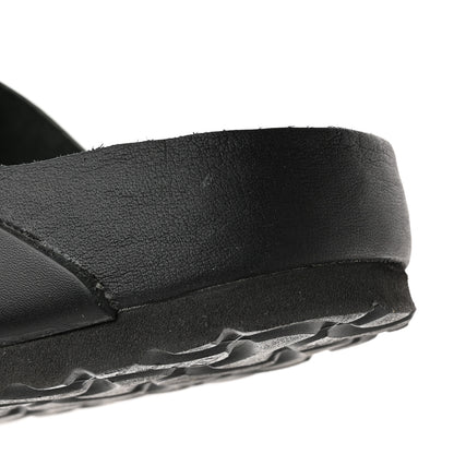 Valentino Garavani Calfskin VLTN Birkenstock Slide Sandals 39 Black 8 of 9