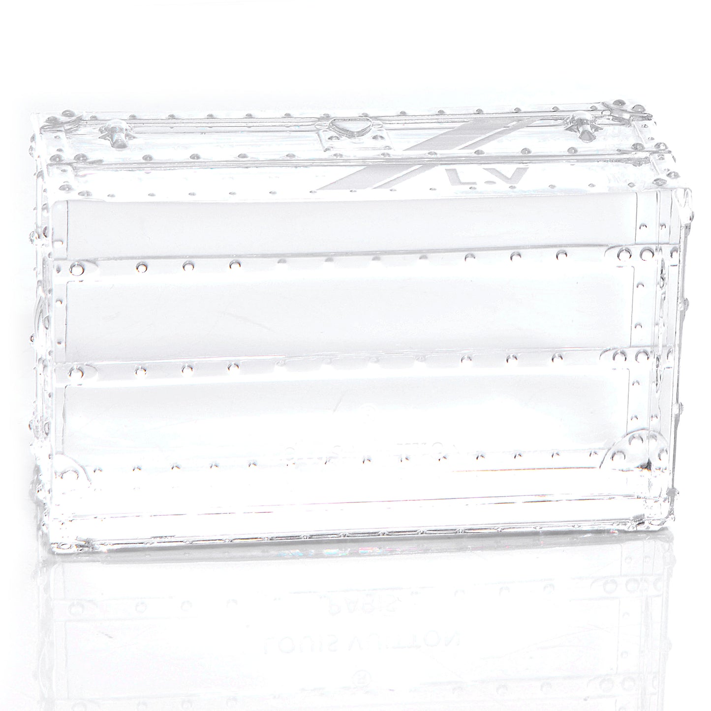Crystal Trunk Paperweight VIP Gift