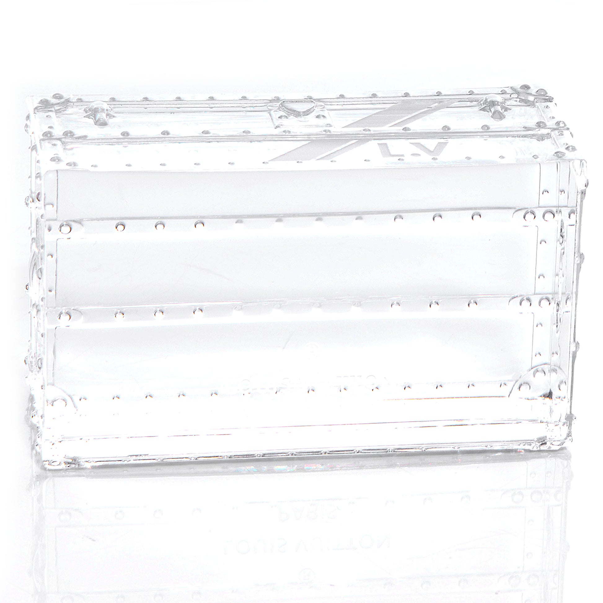 Louis Vuitton Crystal Trunk Paperweight VIP Gift 5 of 13