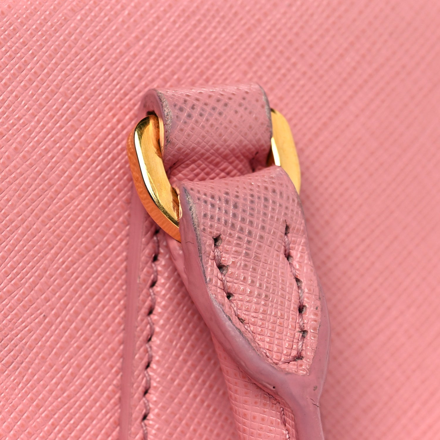 Prada Saffiano Mini Galleria Double Zip Tote Petalo 14 of 19