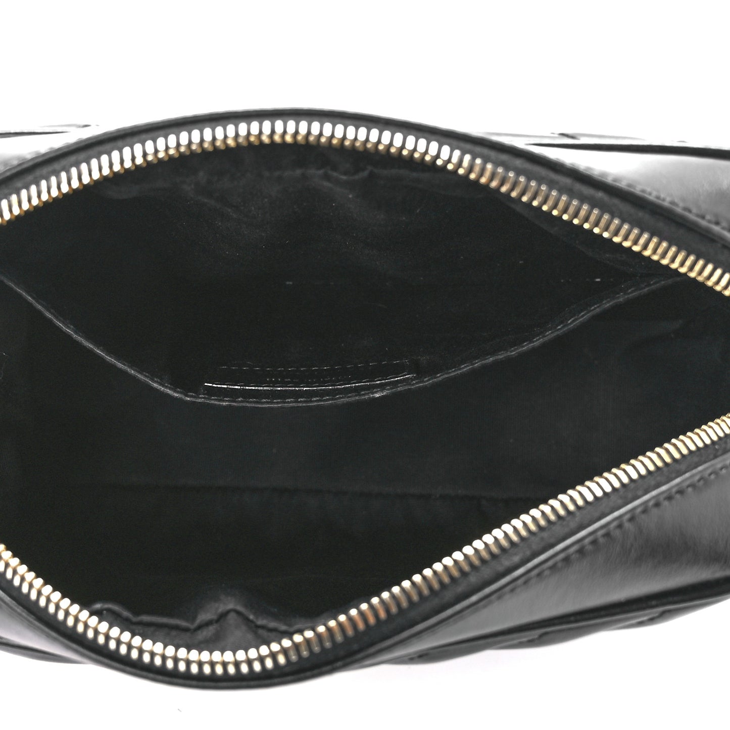 Calfskin Matelasse Monogram Lou Camera Bag Black