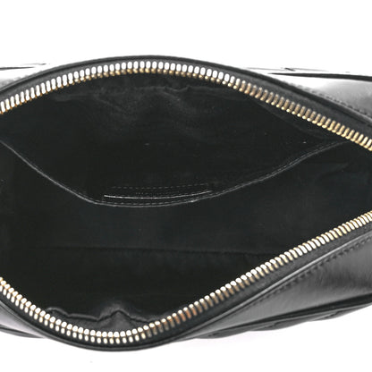 Saint Laurent Calfskin Matelasse Monogram Lou Camera Bag Black 5 of 11