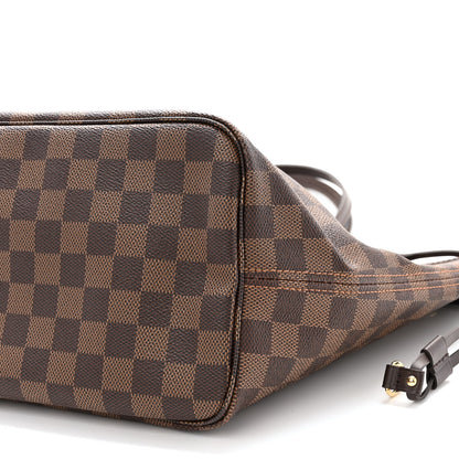 Louis Vuitton LOUIS VUITTON Damier Ebene Neo Neverfull MM Rose Ballerine 9 of 9