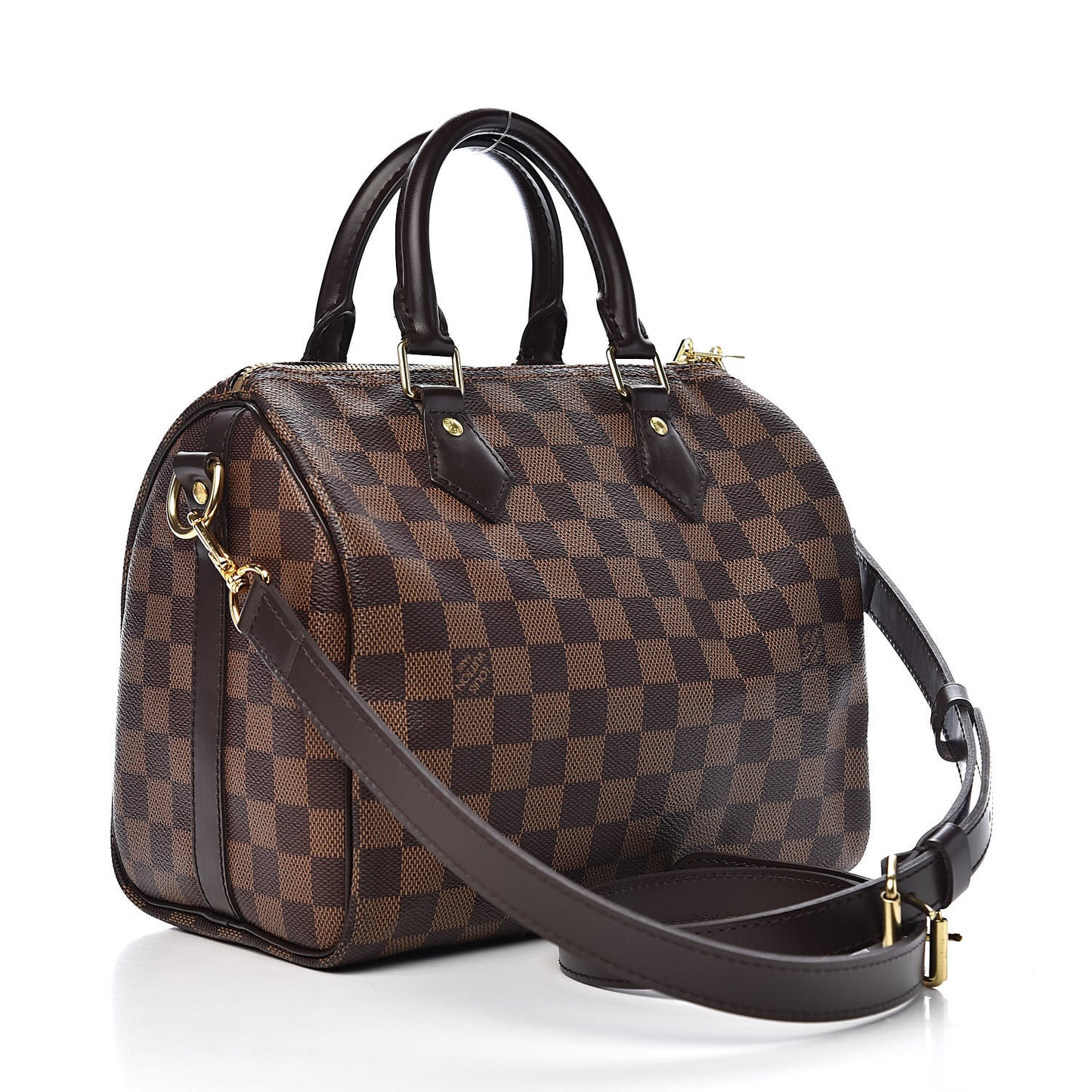 Damier Ebene Speedy Bandouliere 25