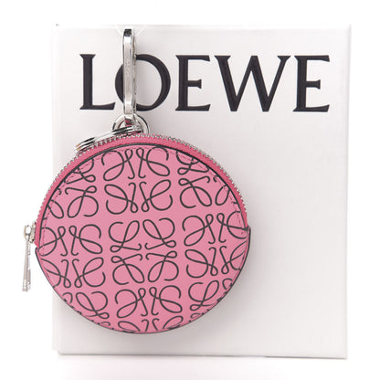 Loewe Calfskin Repeat Coin Purse Pink Tulip Black 6 of 6