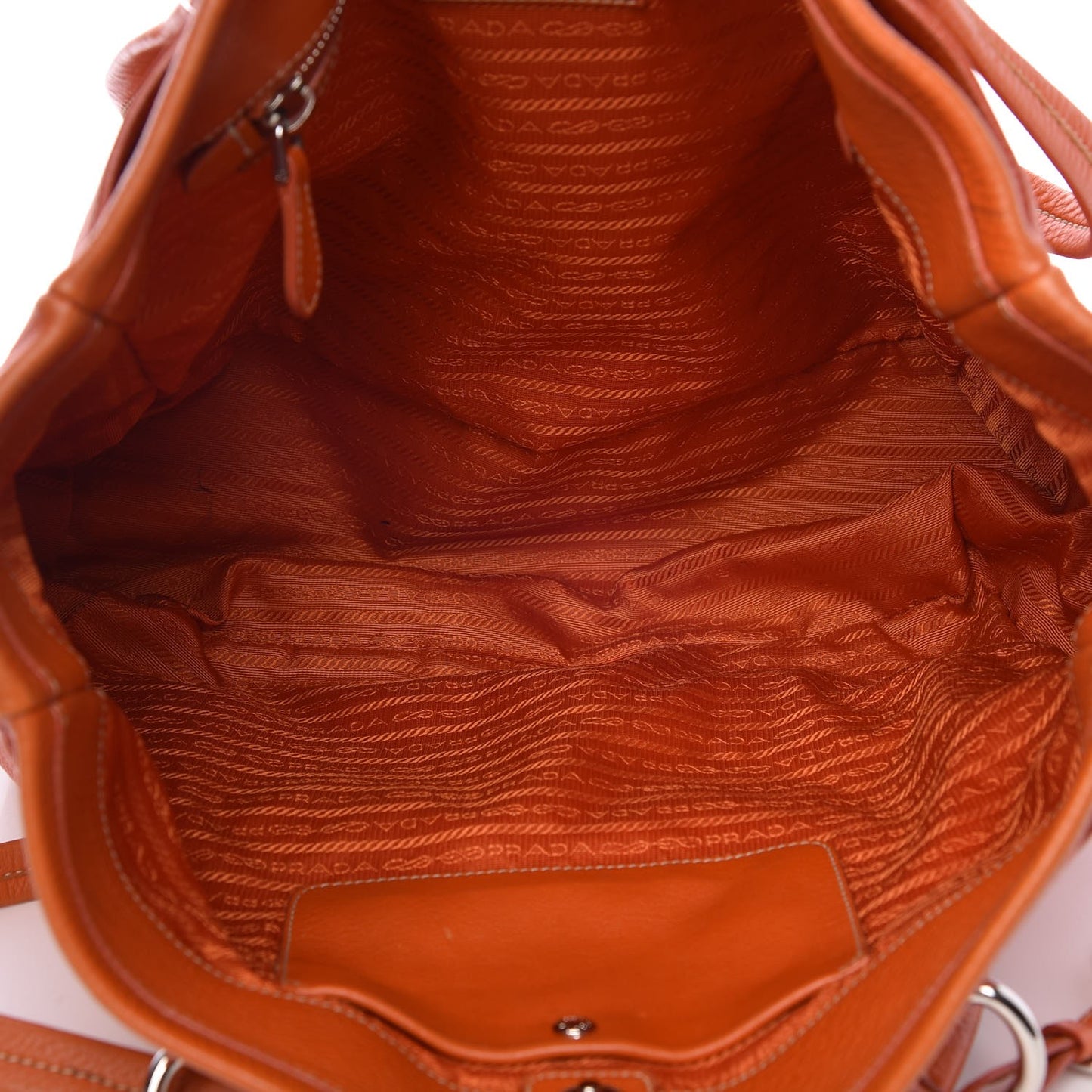Vitello Daino Shopping Tote Rame