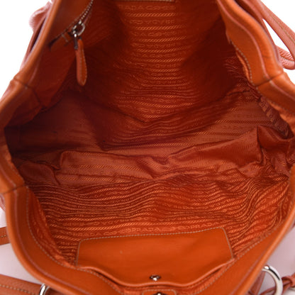Prada Vitello Daino Shopping Tote Rame 5 of 13