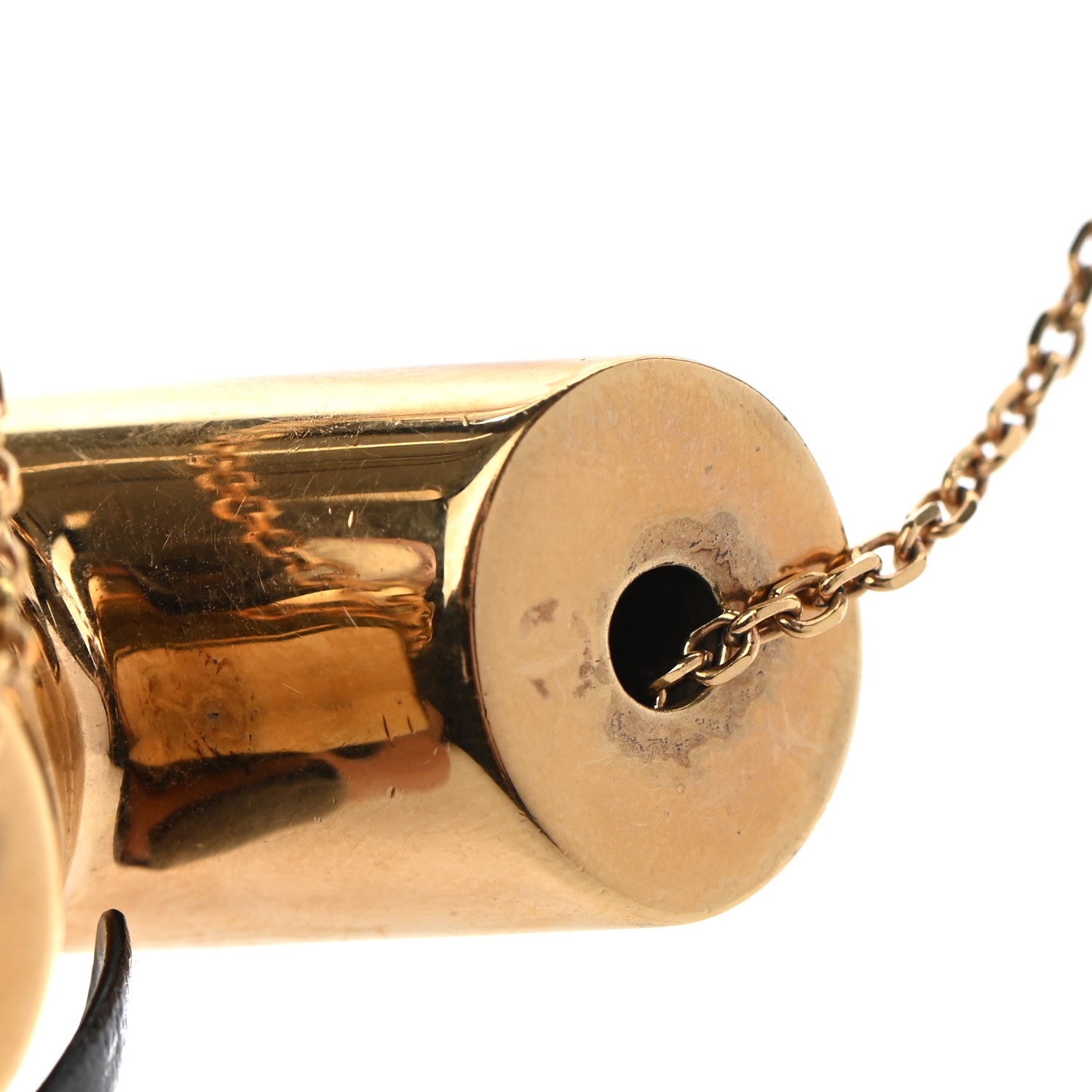 Louis Vuitton Essential V Necklace Gold 8 of 9