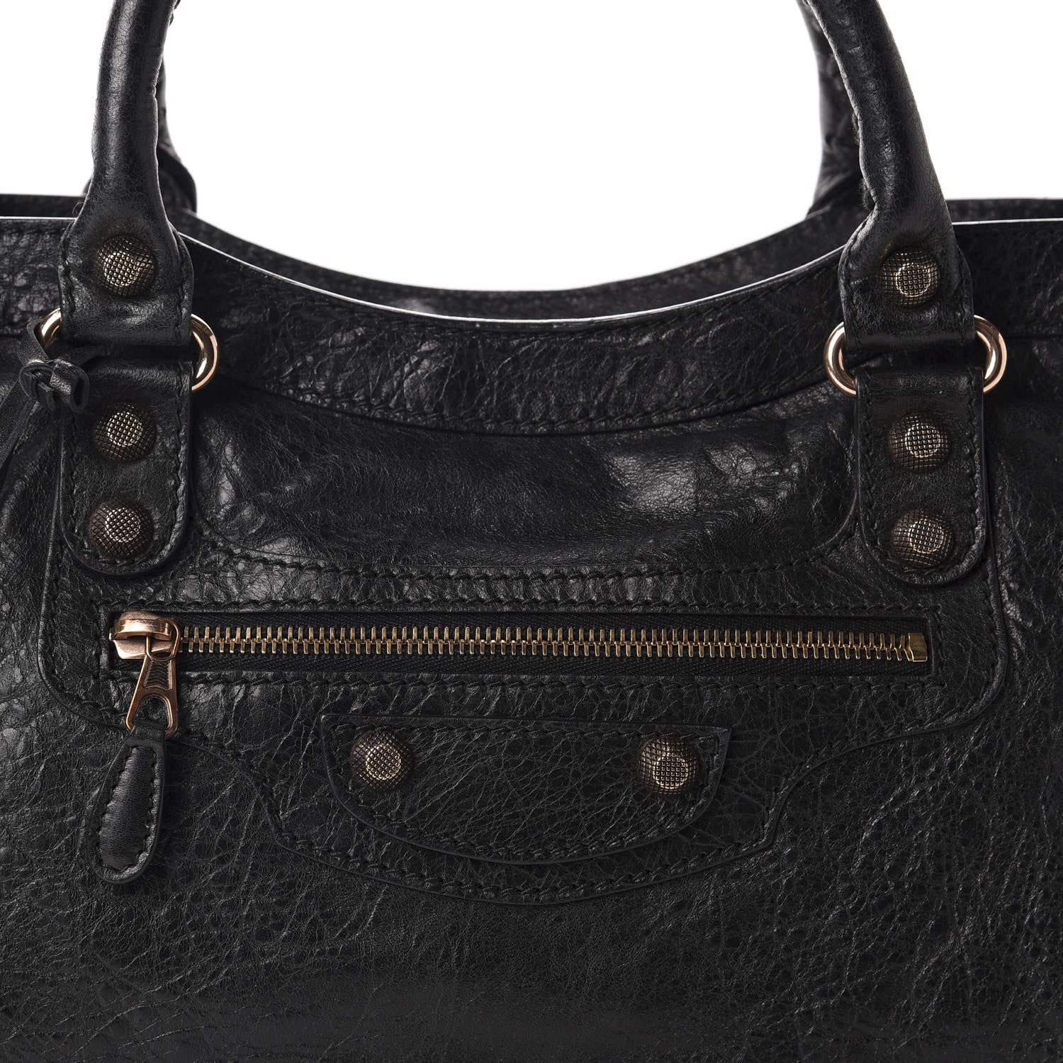 Balenciaga Agneau Giant 12 Rose Gold Hardware City Black 11 of 11