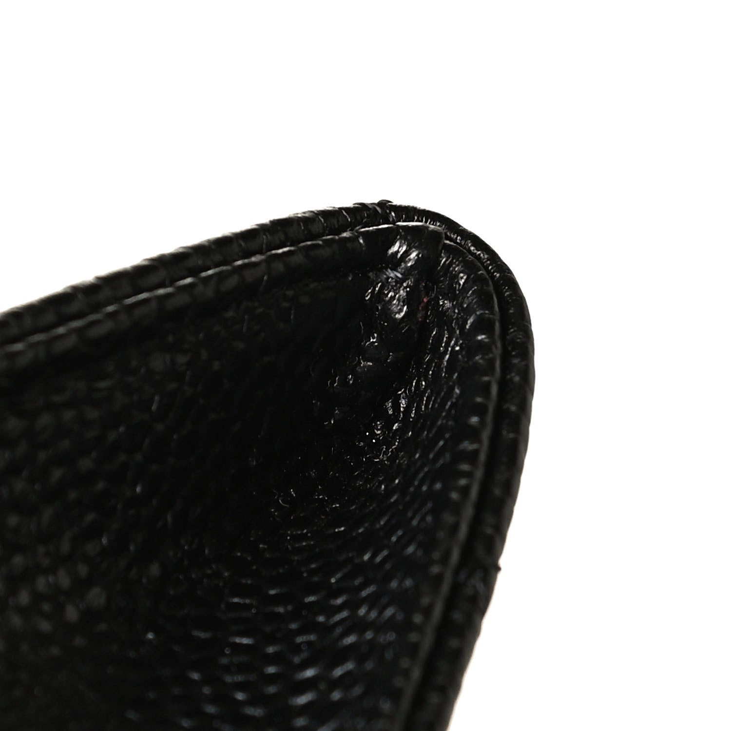 Chanel Caviar Quilted Flap Card Holder Black 9 of 9
