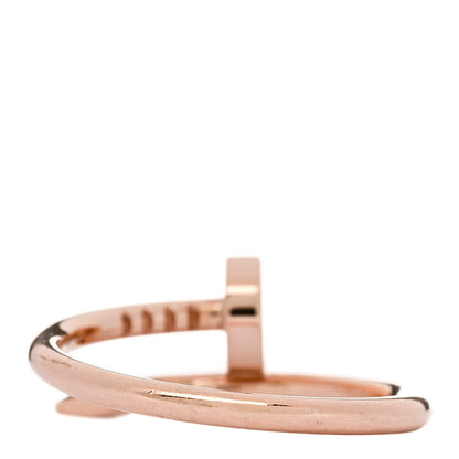 Cartier 18K Pink Gold Small Juste Un Clou Ring 50 5.25 3 of 5