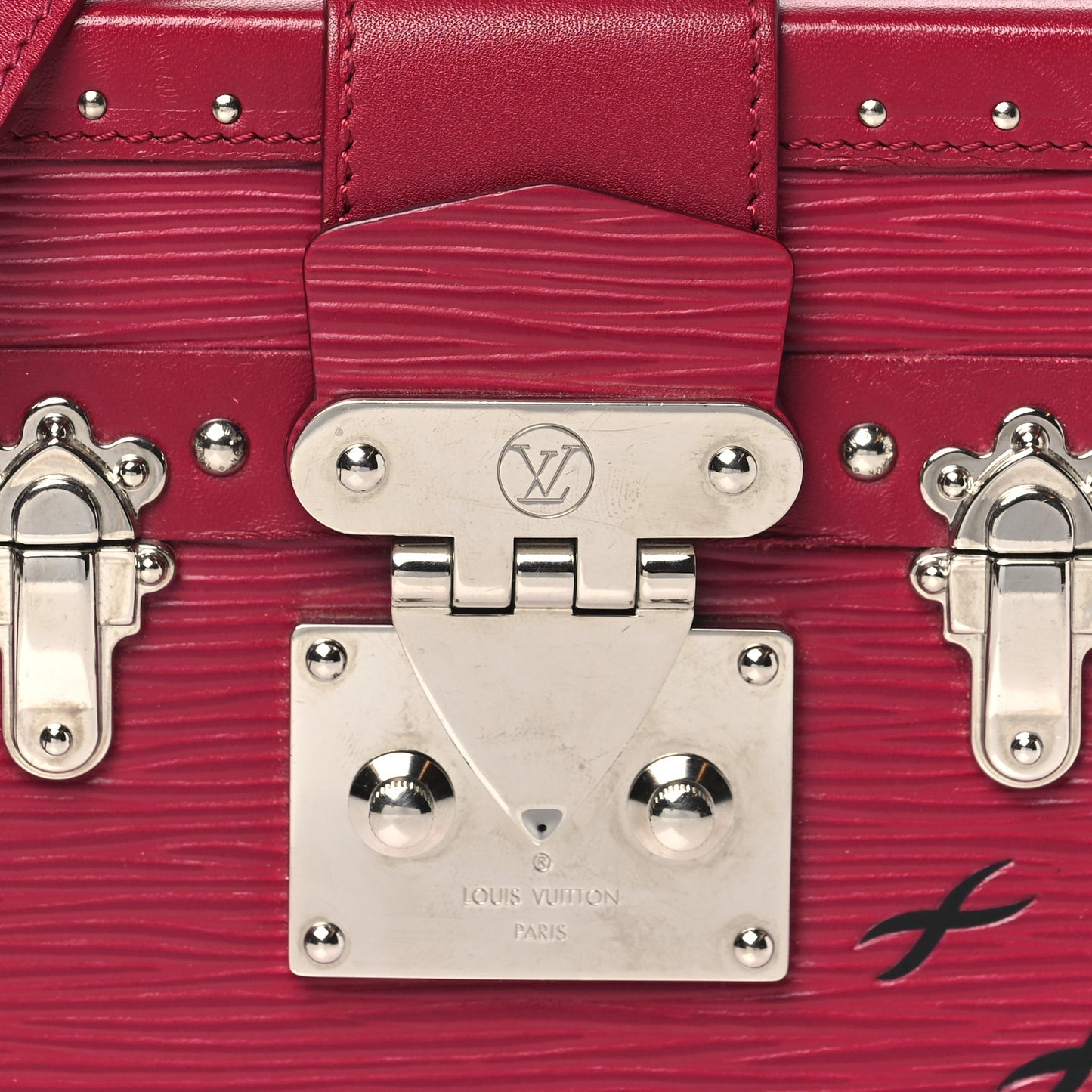 Epi Petite Malle Fuchsia