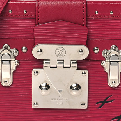 Louis Vuitton Epi Petite Malle Fuchsia 8 of 11