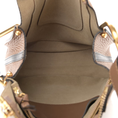 Chloe Grained Calfskin Small Hayley Hobo Nut 5 of 11
