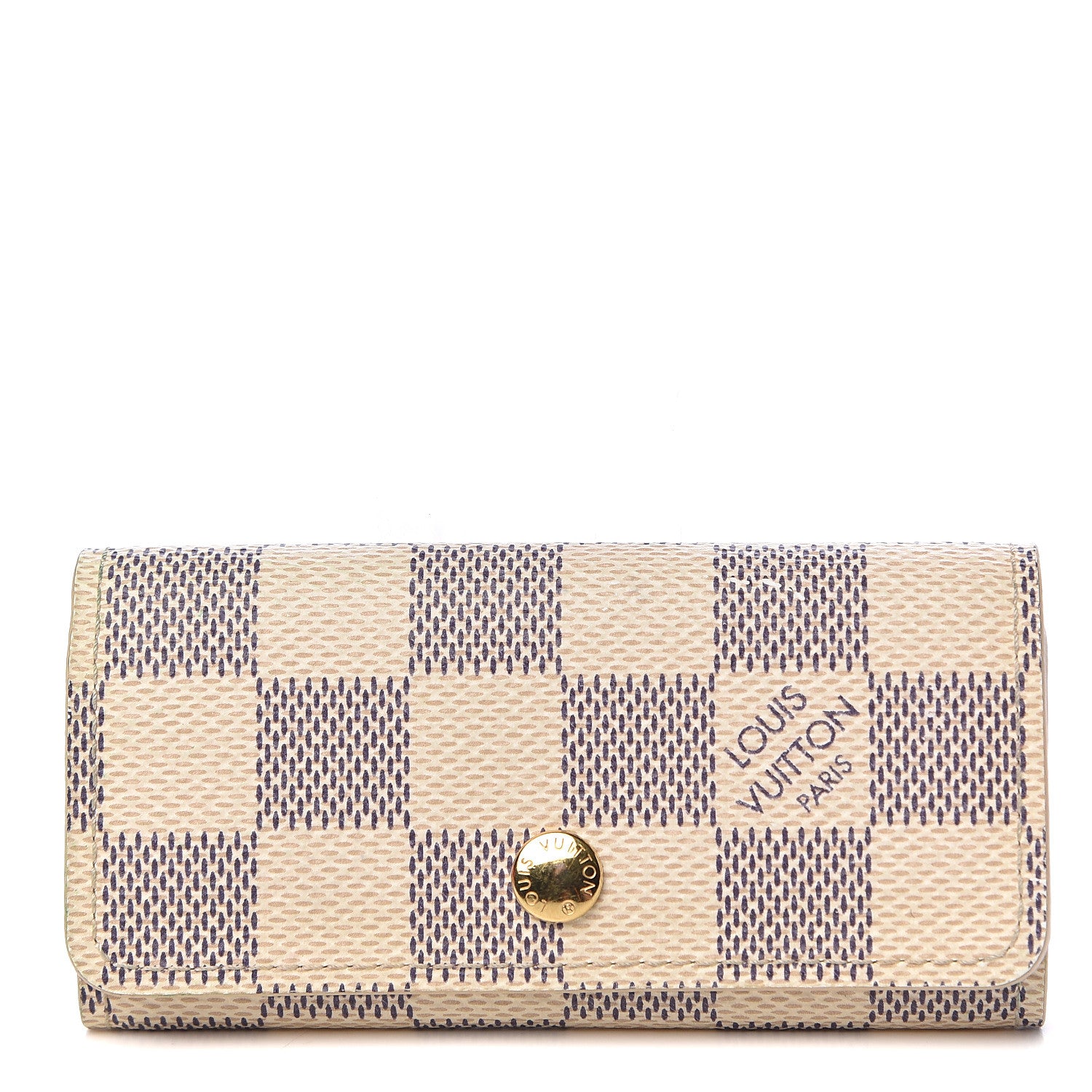Louis Vuitton Damier Azur Multicles 4 Key Holder 1 of 14