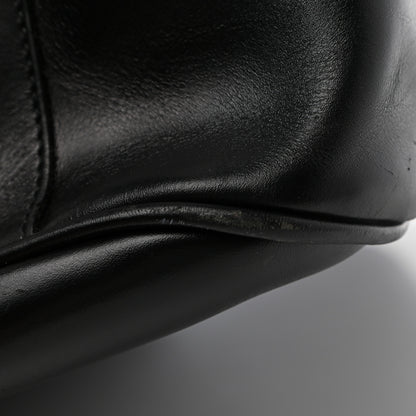 Prada Tessuto Nylon Calfskin Duffle Black 14 of 20