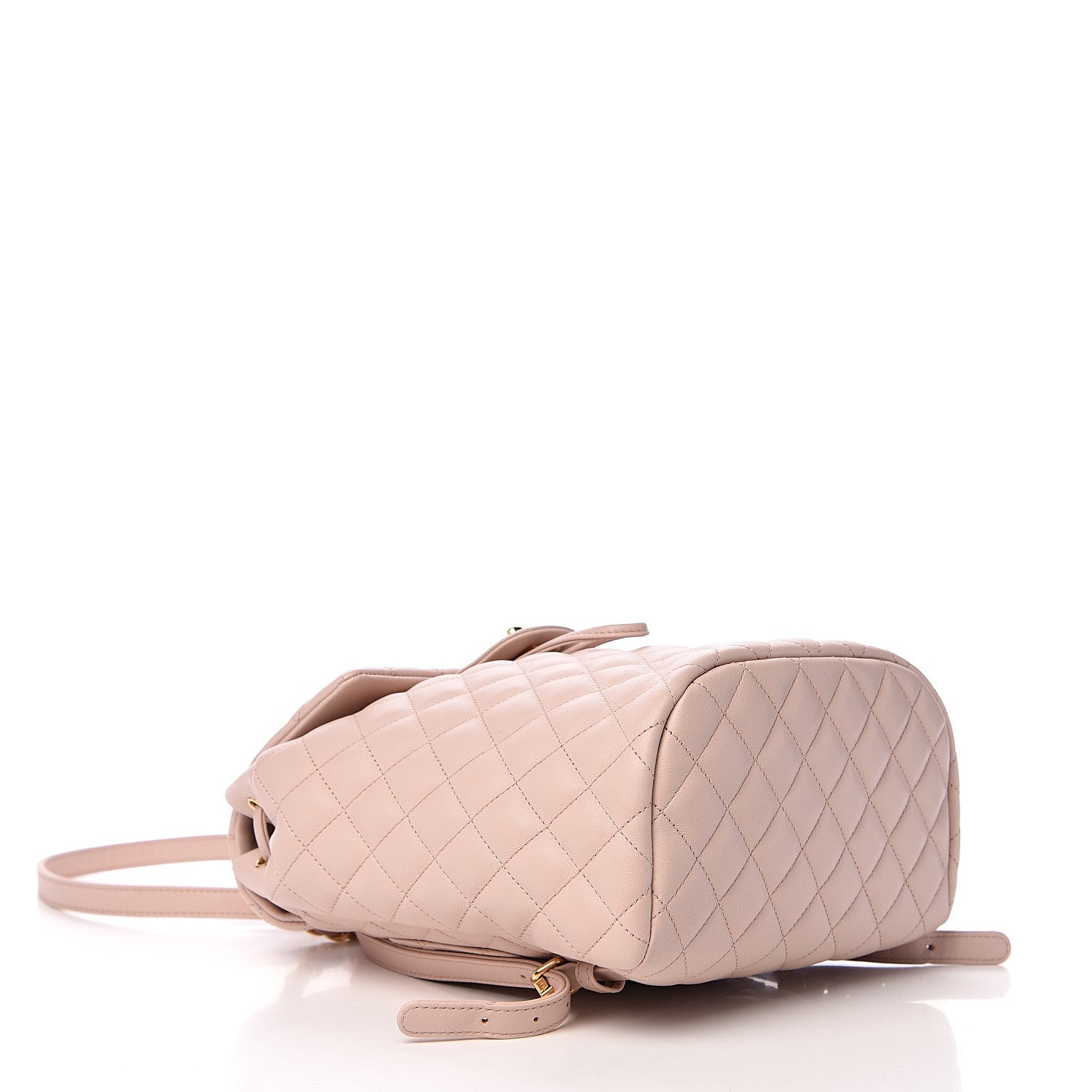 Chanel Calfskin Quilted Small Urban Spirit Backpack Beige 3 of 9