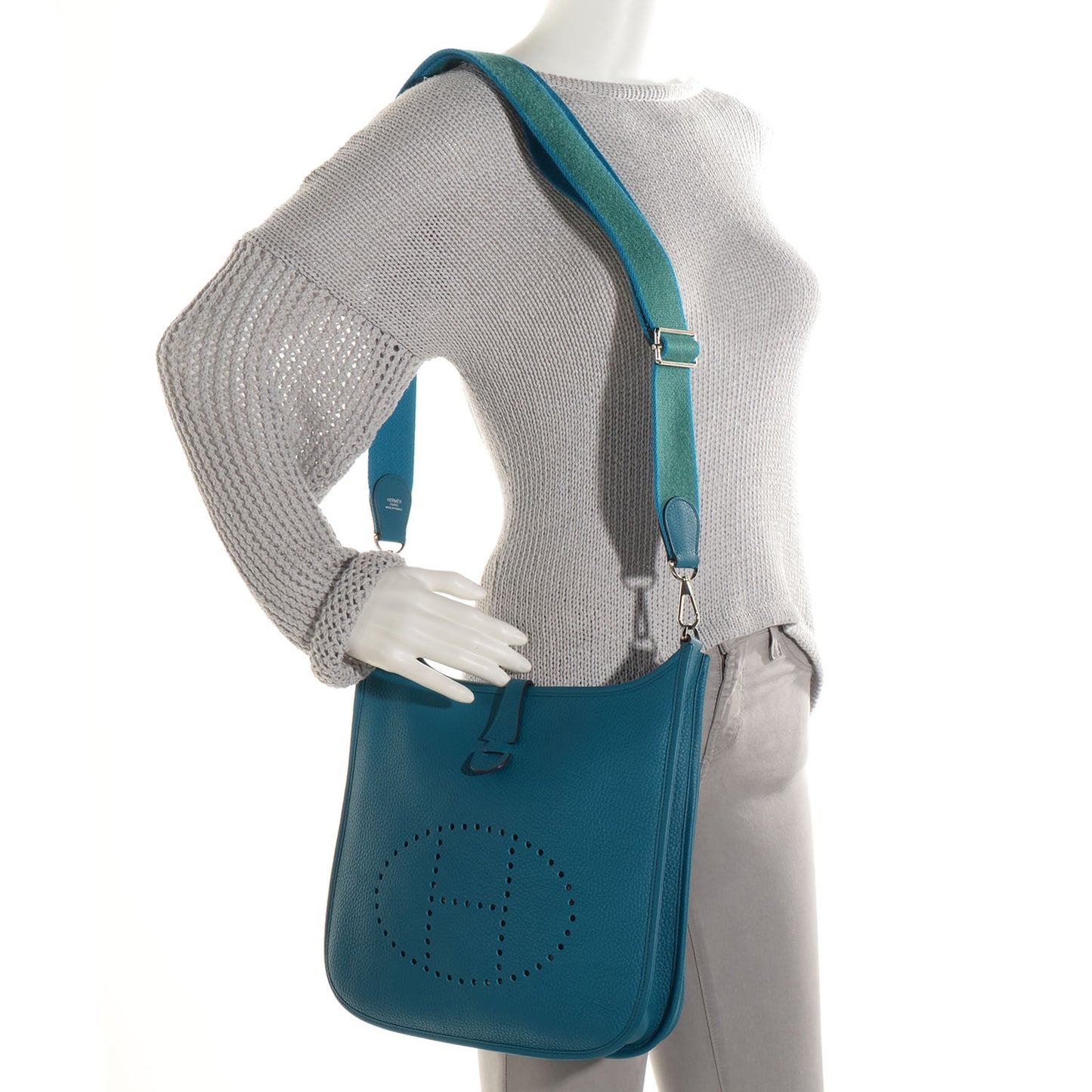 Taurillon Clemence Evelyne III PM Bleu Izmir Malachite