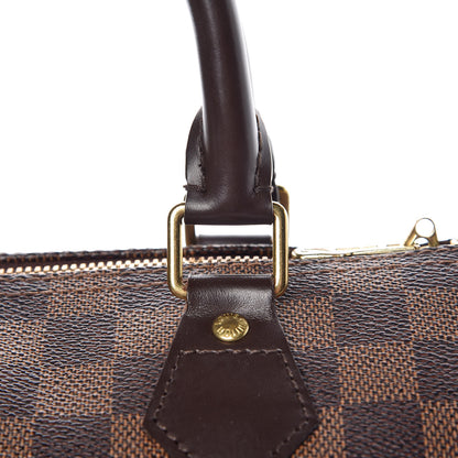 Louis Vuitton Damier Ebene Speedy Bandouliere 25 13 of 16