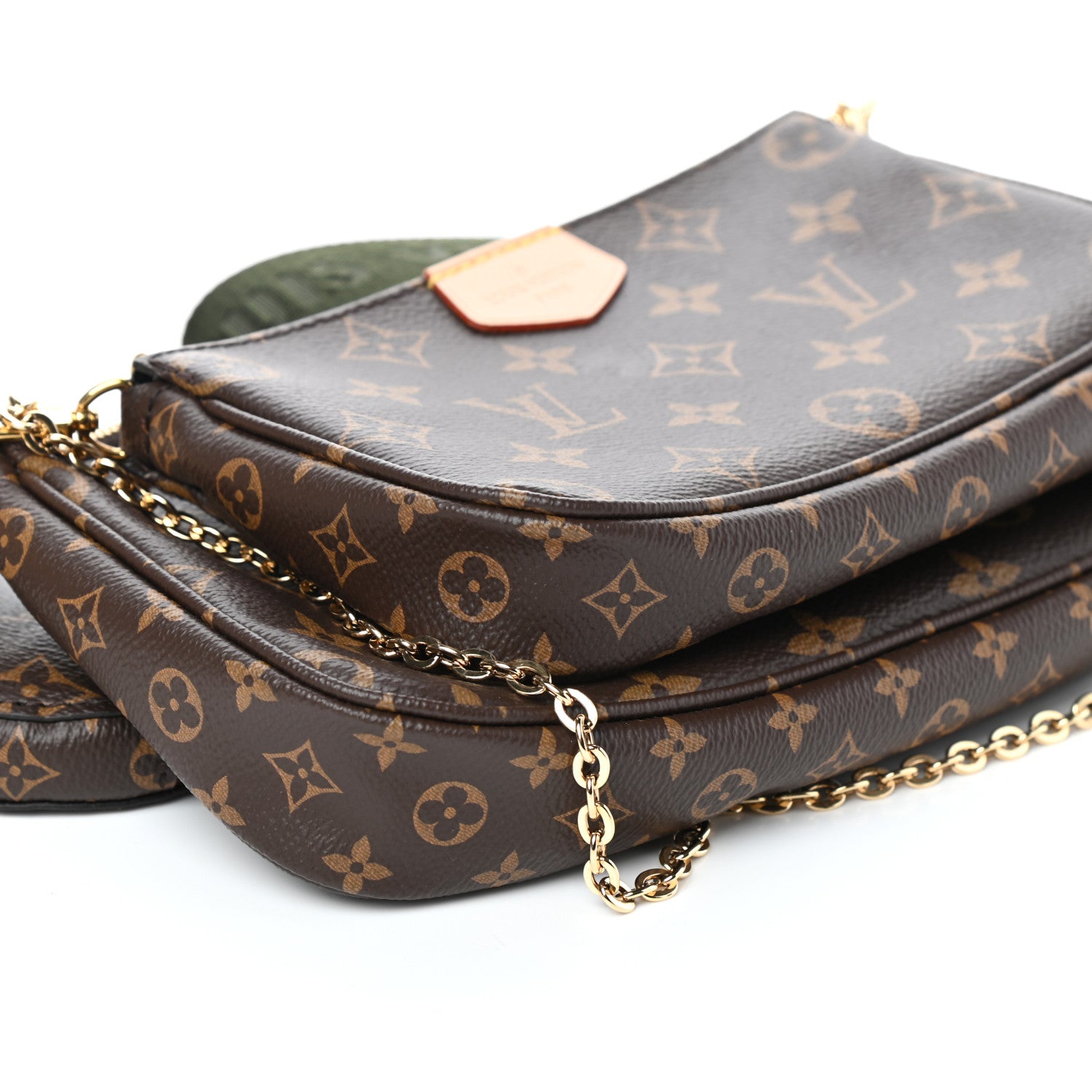 Louis Vuitton Monogram Multi Pochette Accessories Kaki 8 of 9