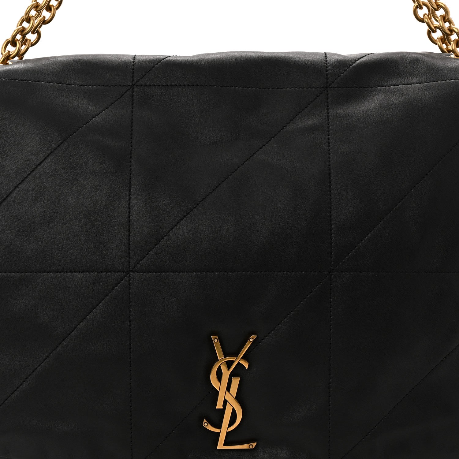 Saint Laurent Lambskin Matelasse Monogram Large Jamie 4.3 Black 8 of 10
