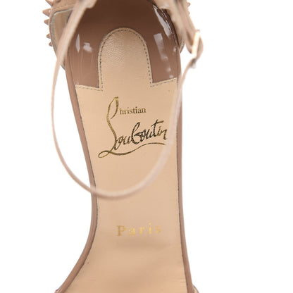 Christian Louboutin Patent Nappa Trezanita 70 Sandals 36 Nude 7 of 9