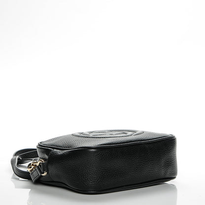 Gucci Pebbled Calfskin Small Soho Disco Bag Black 4 of 6