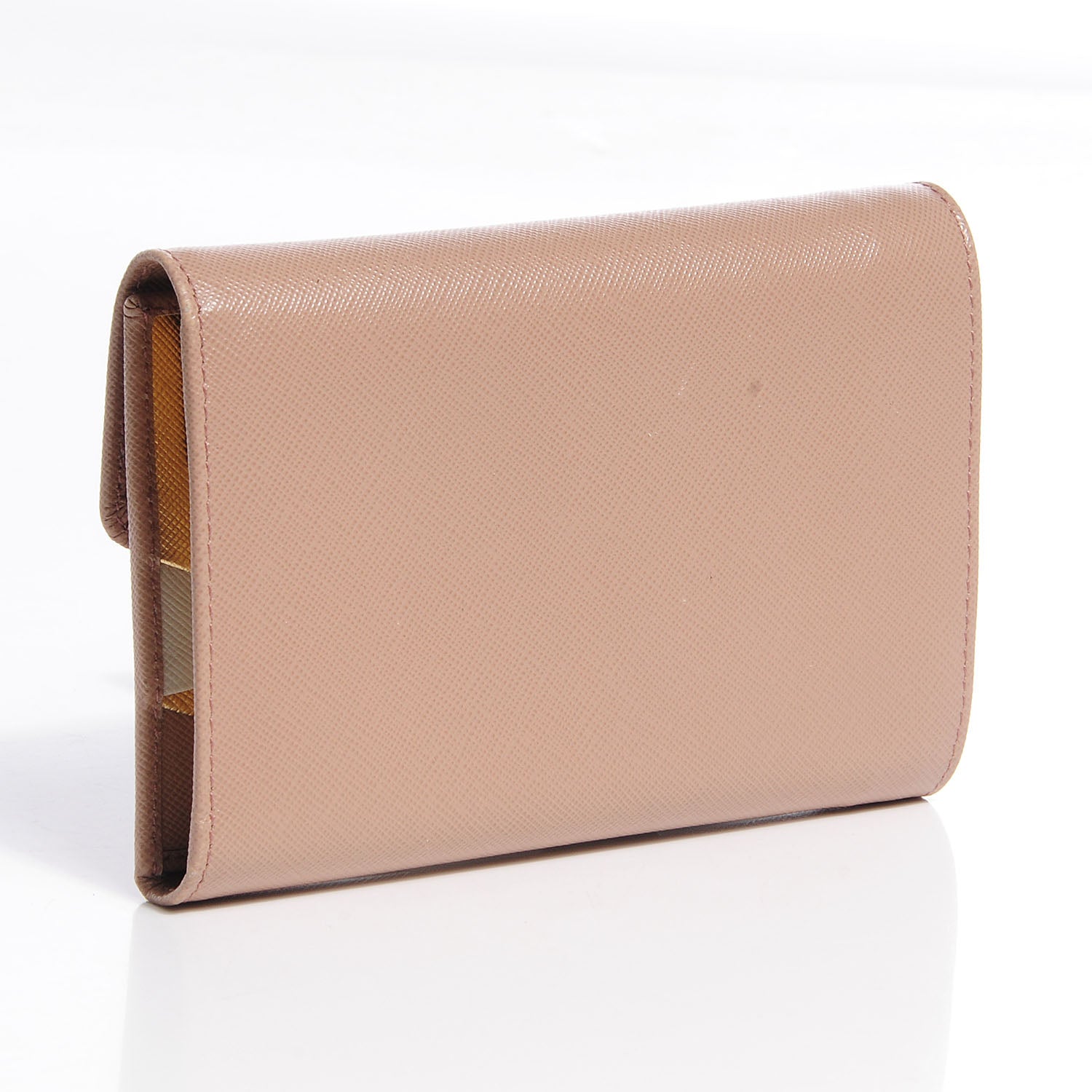 Prada Saffiano Multicolor Wallet Cammeo Platino 4 of 18