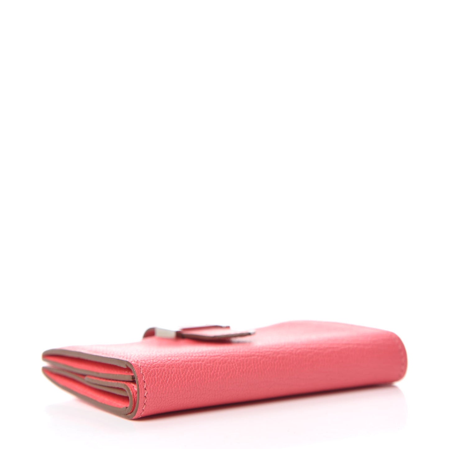 Chevre Mysore Mini Bearn Wallet Rose Lipstick