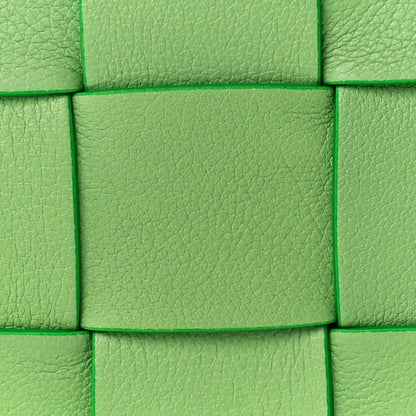 Bottega Veneta Grained Calfskin Maxi Intrecciato Cassette Crossbody Bag Pistachio 9 of 12