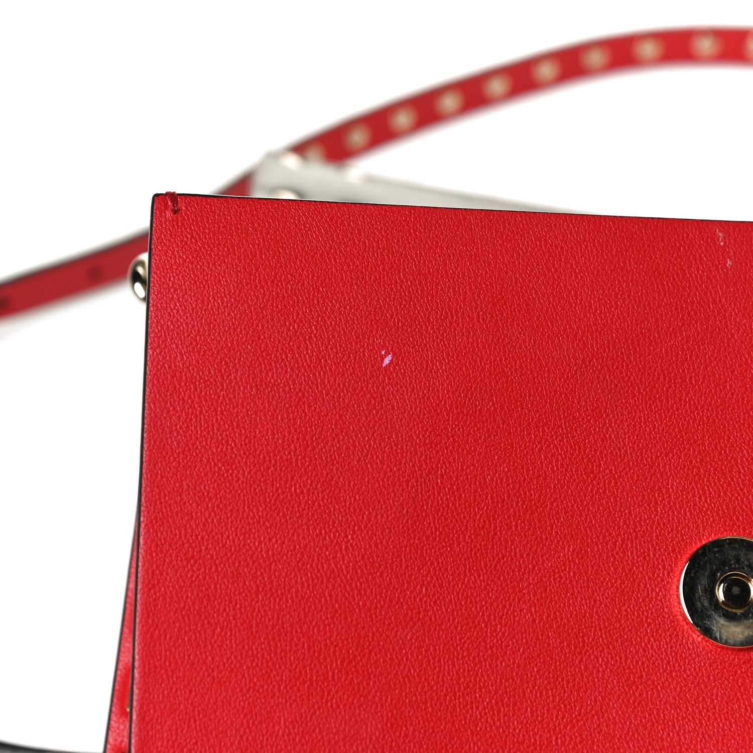 Valentino Garavani Vitello Rockstud Side Slip Crossbody Rouge Pur 20 of 20