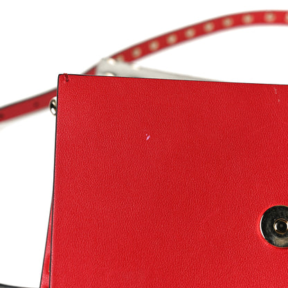 Valentino Garavani Vitello Rockstud Side Slip Crossbody Rouge Pur 20 of 20