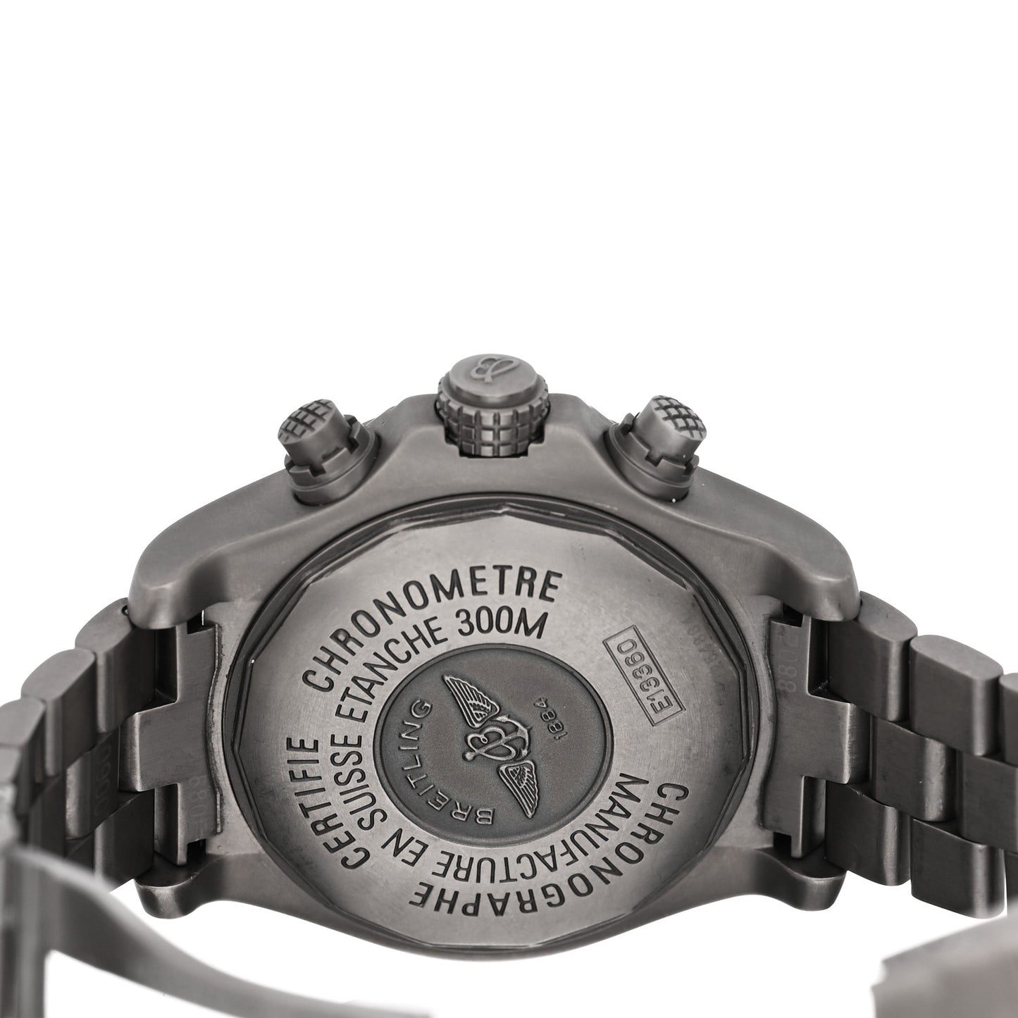 Titanium 45mm Avenger Chronograph Automatic Watch Black E13360