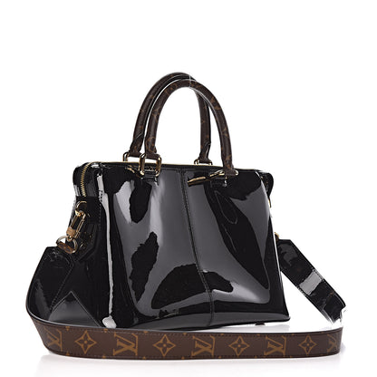 Louis Vuitton Patent Calfskin Miroir Tote Black 4 of 11