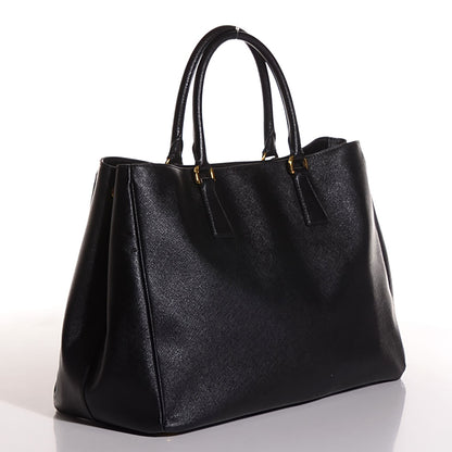Prada Saffiano Lux Large Tote Nero Black 3 of 9